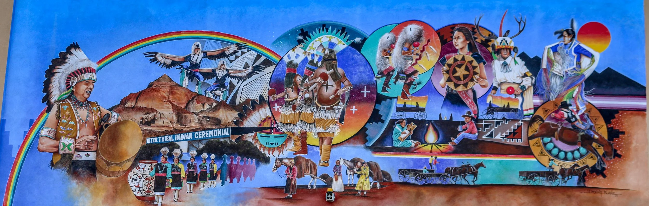 Snapshots: Gallup - Murals and Old Signs on Historic Route 66